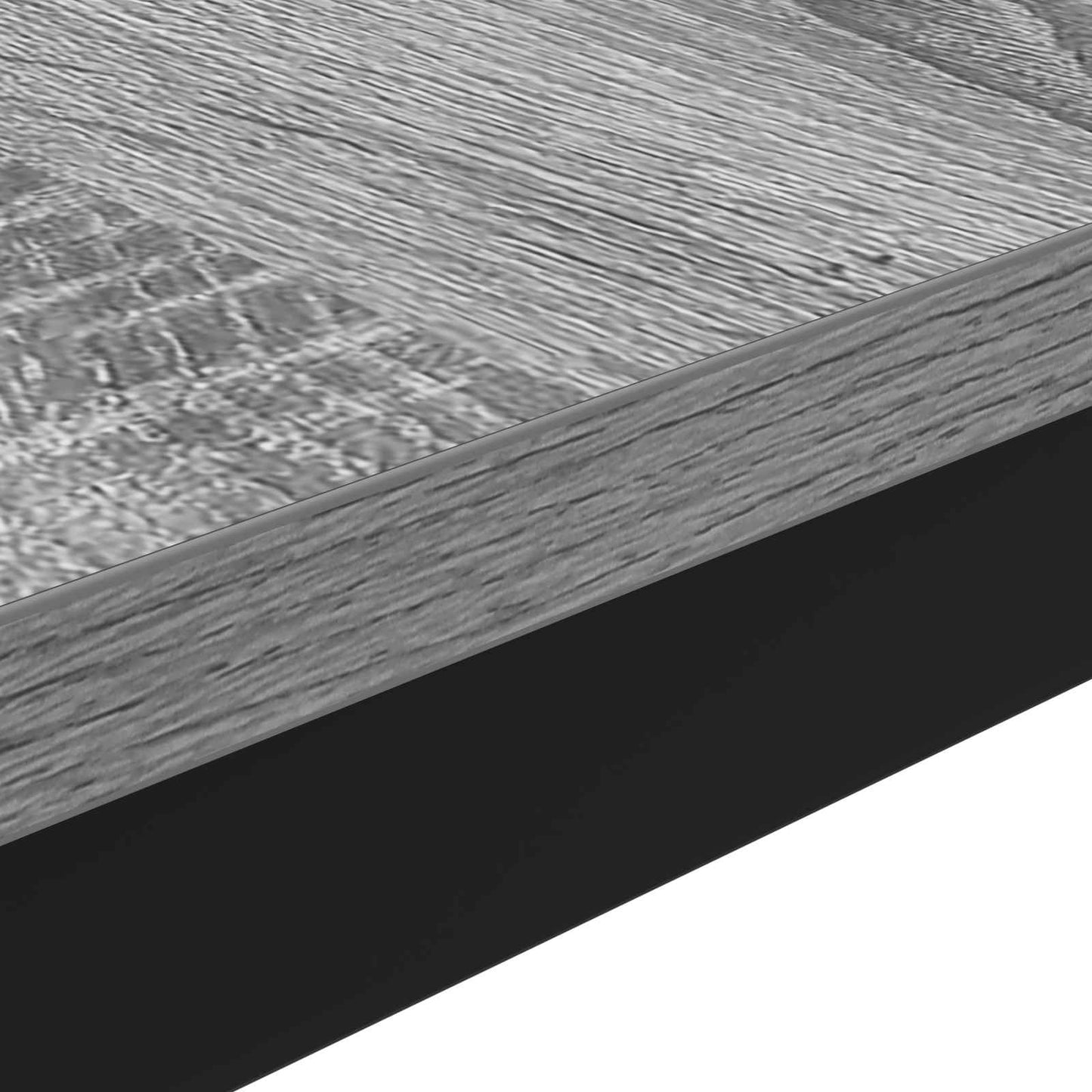 vidaXL Coffee Table Grey Sonoma 100 x 50 x 45 cm Engineered Wood