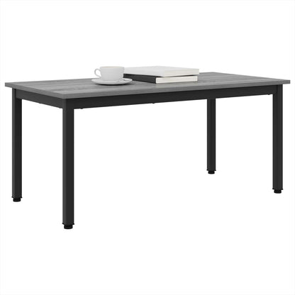 vidaXL Coffee Table Grey Sonoma 100 x 50 x 45 cm Engineered Wood