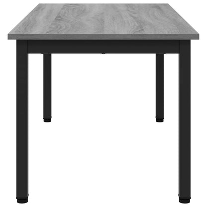 vidaXL Coffee Table Grey Sonoma 100 x 50 x 45 cm Engineered Wood