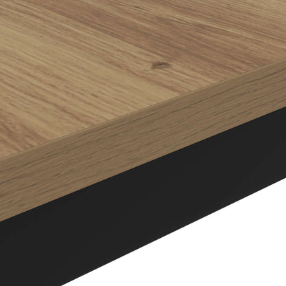 vidaXL Coffee Table Artisian Oak 100 x 50 x 45 cm Engineered Wood