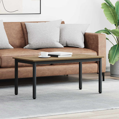 vidaXL Coffee Table Artisian Oak 100 x 50 x 45 cm Engineered Wood