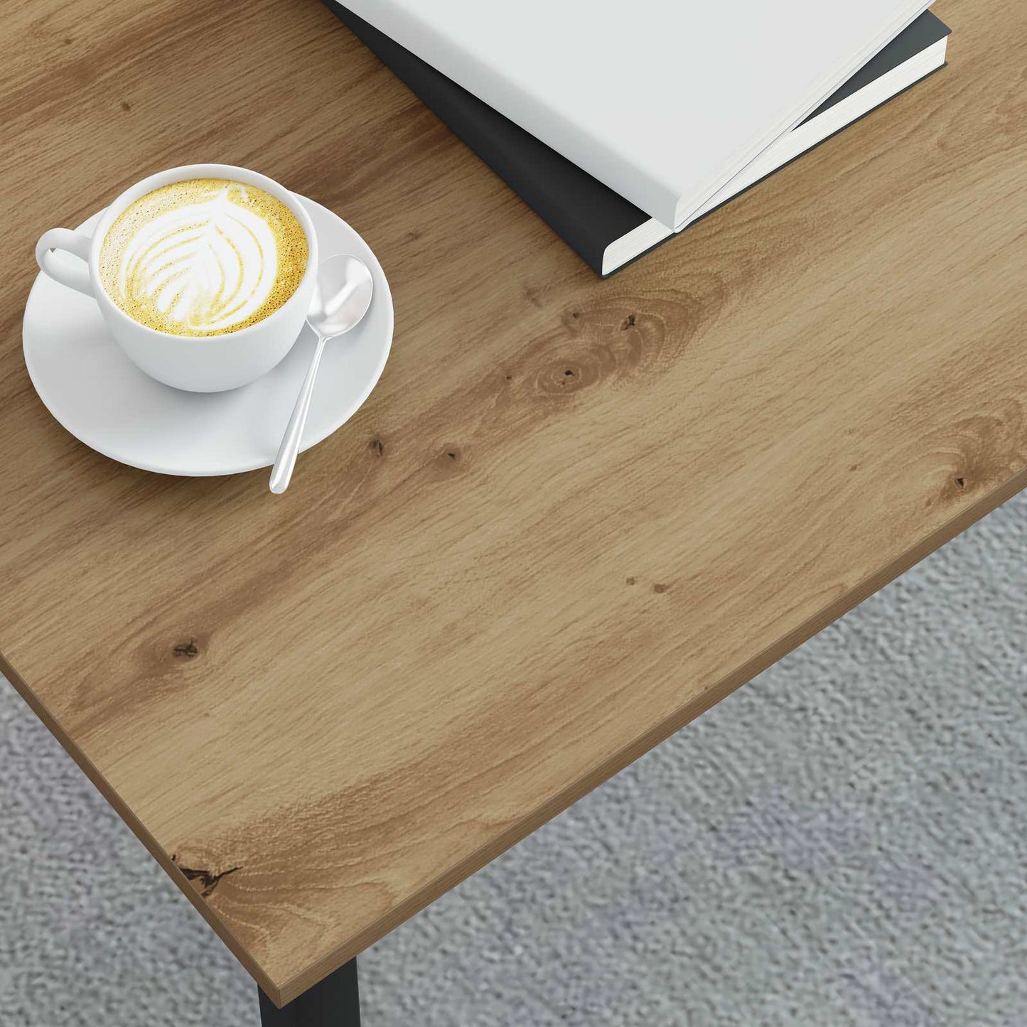 vidaXL Coffee Table Artisian Oak 100 x 50 x 45 cm Engineered Wood