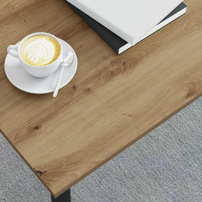 vidaXL Coffee Table Artisian Oak 100 x 50 x 45 cm Engineered Wood