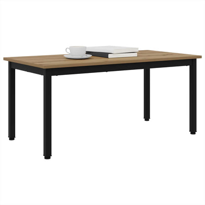 vidaXL Coffee Table Artisian Oak 100 x 50 x 45 cm Engineered Wood