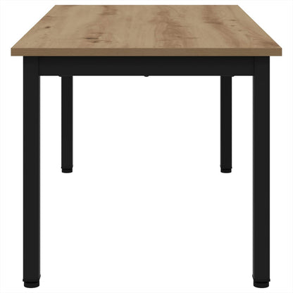 vidaXL Coffee Table Artisian Oak 100 x 50 x 45 cm Engineered Wood