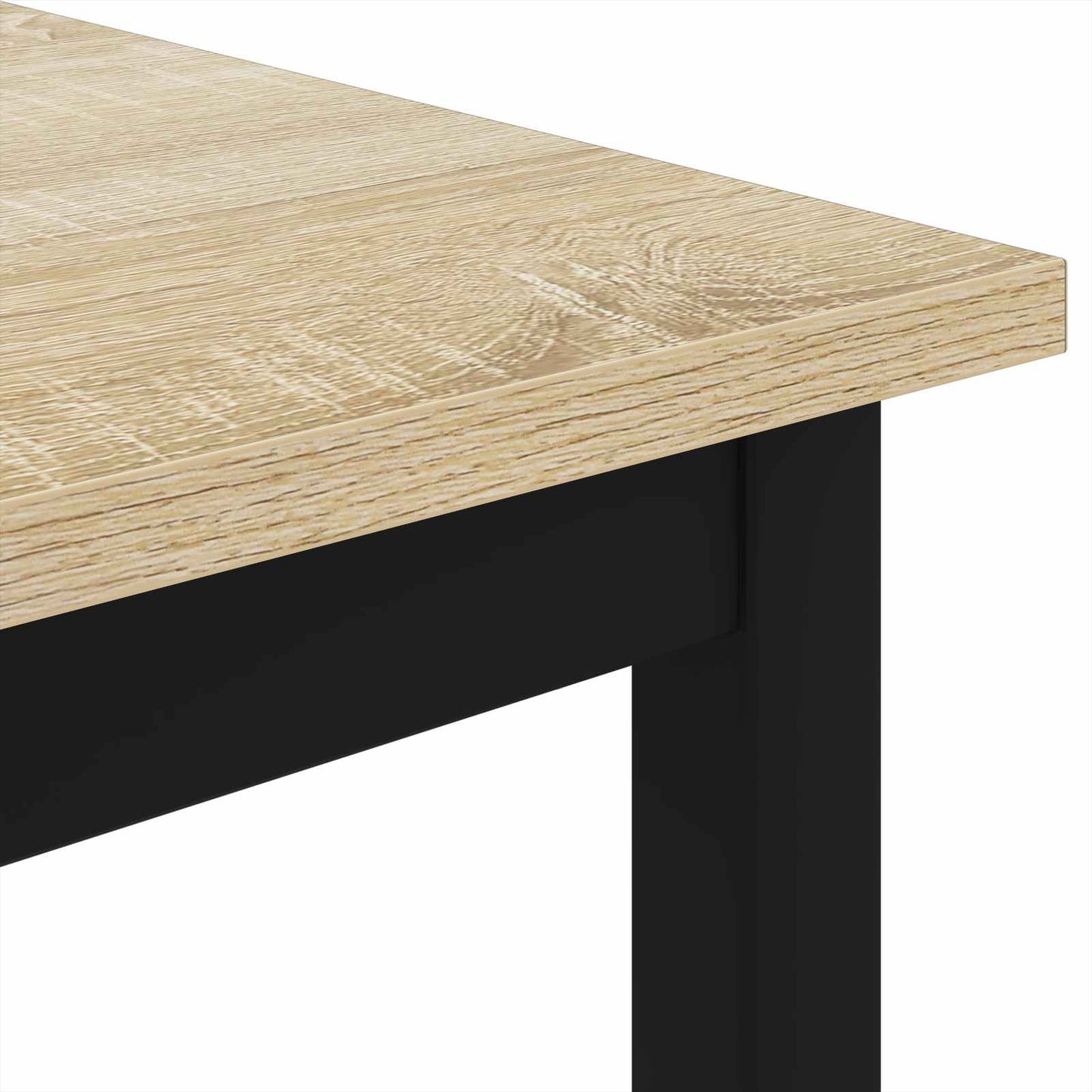 vidaXL Coffee Table Sonoma 80 x 80 x 45 cm Engineered Wood
