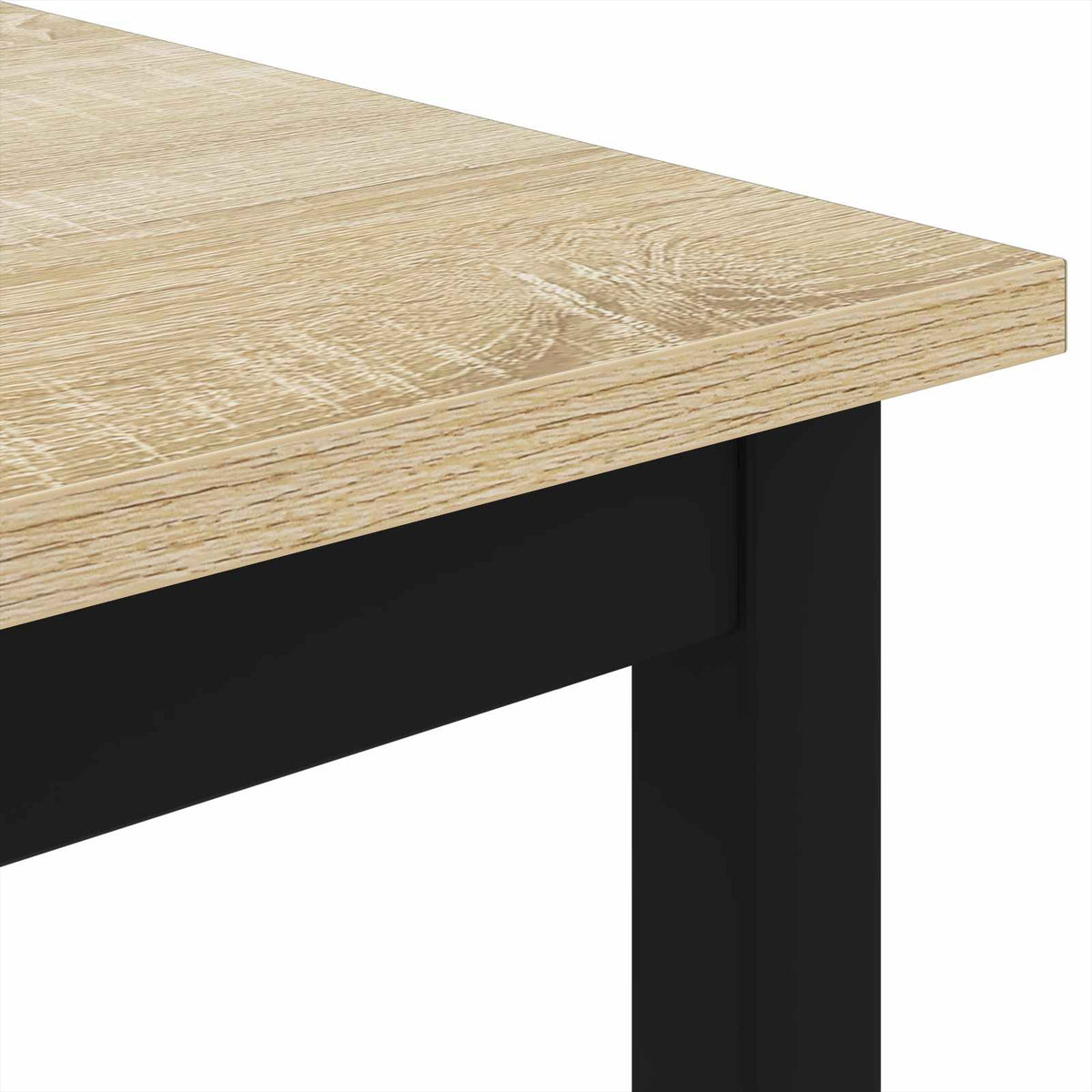 vidaXL Coffee Table Sonoma Oak 80 x 80 x 45 cm Engineered Wood
