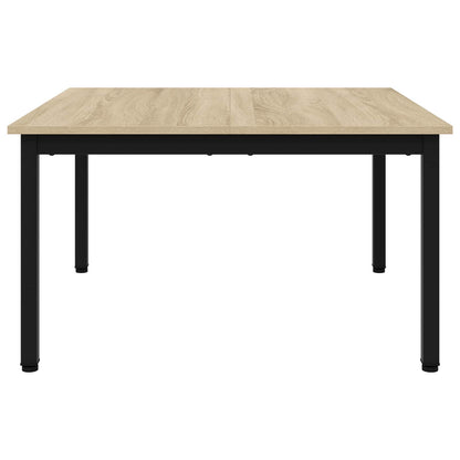 vidaXL Coffee Table Sonoma 80 x 80 x 45 cm Engineered Wood
