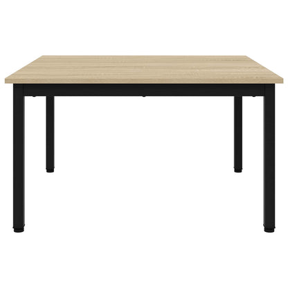 vidaXL Coffee Table Sonoma 80 x 80 x 45 cm Engineered Wood