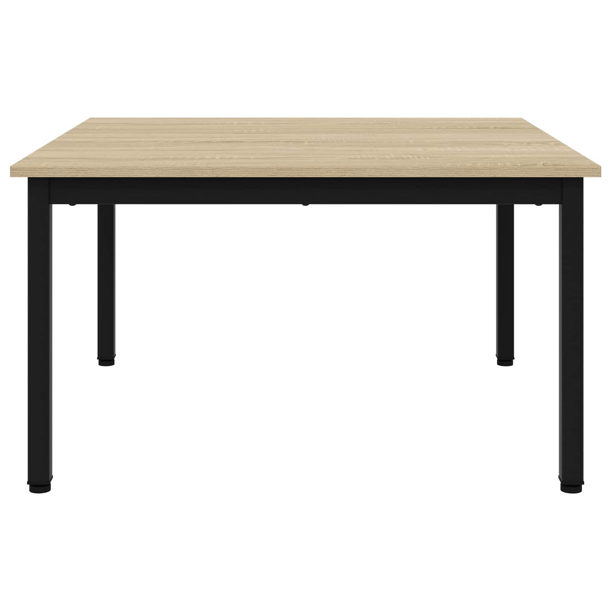 vidaXL Coffee Table Sonoma Oak 80 x 80 x 45 cm Engineered Wood