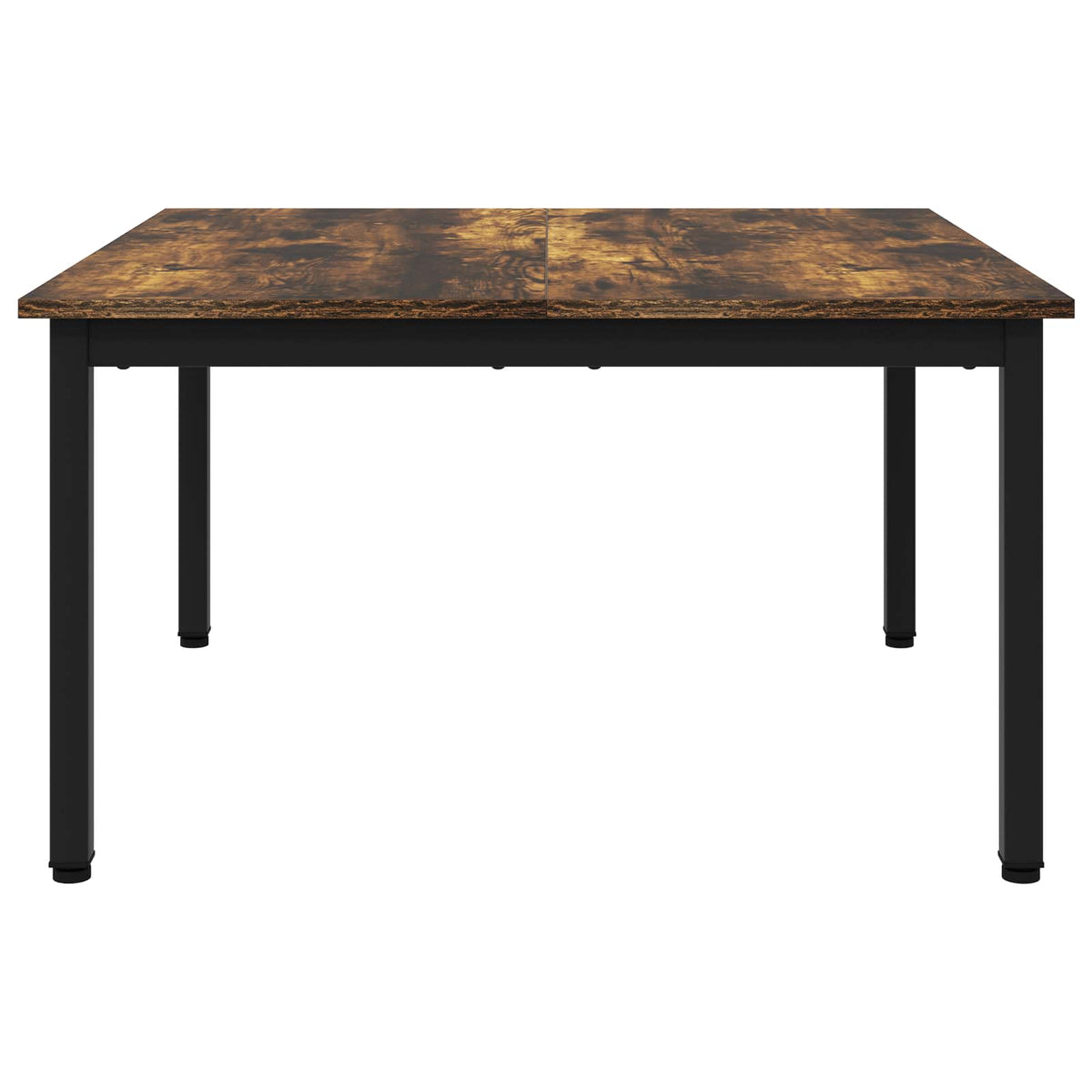 vidaXL Coffee Table Smoked Oak 80 x 80 x 45 cm Engineered Wood