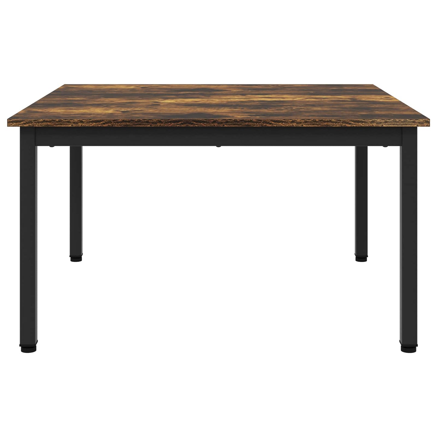 vidaXL Coffee Table Smoke Oak 80 x 80 x 45 cm Engineered Wood