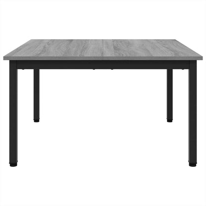 vidaXL Coffee Table Grey Sonoma 80 x 80 x 45 cm Engineered Wood