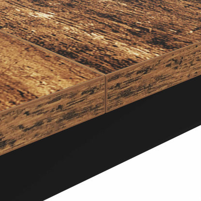 vidaXL Coffee Table Old Wood 80 x 80 x 45 cm Engineered Wood