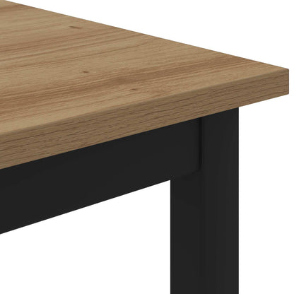 vidaXL Coffee Table Artisian Oak 80 x 80 x 45 cm Engineered Wood