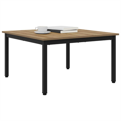 vidaXL Coffee Table Artisian Oak 80 x 80 x 45 cm Engineered Wood