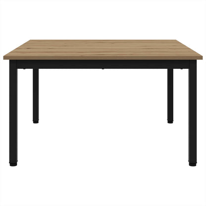 vidaXL Coffee Table Artisian Oak 80 x 80 x 45 cm Engineered Wood