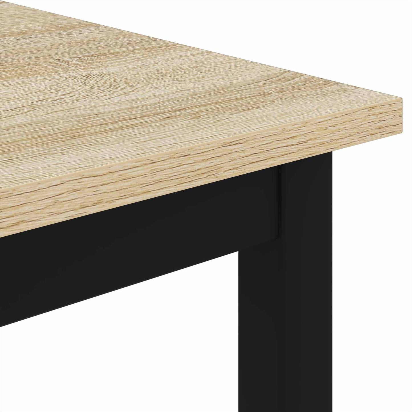 vidaXL Coffee Table Sonoma 100 x 100 x 45 cm Engineered Wood