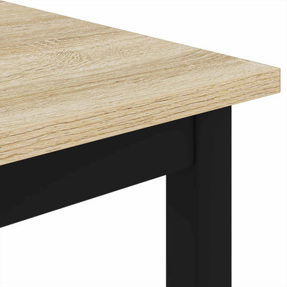vidaXL Coffee Table Sonoma 100 x 100 x 45 cm Engineered Wood