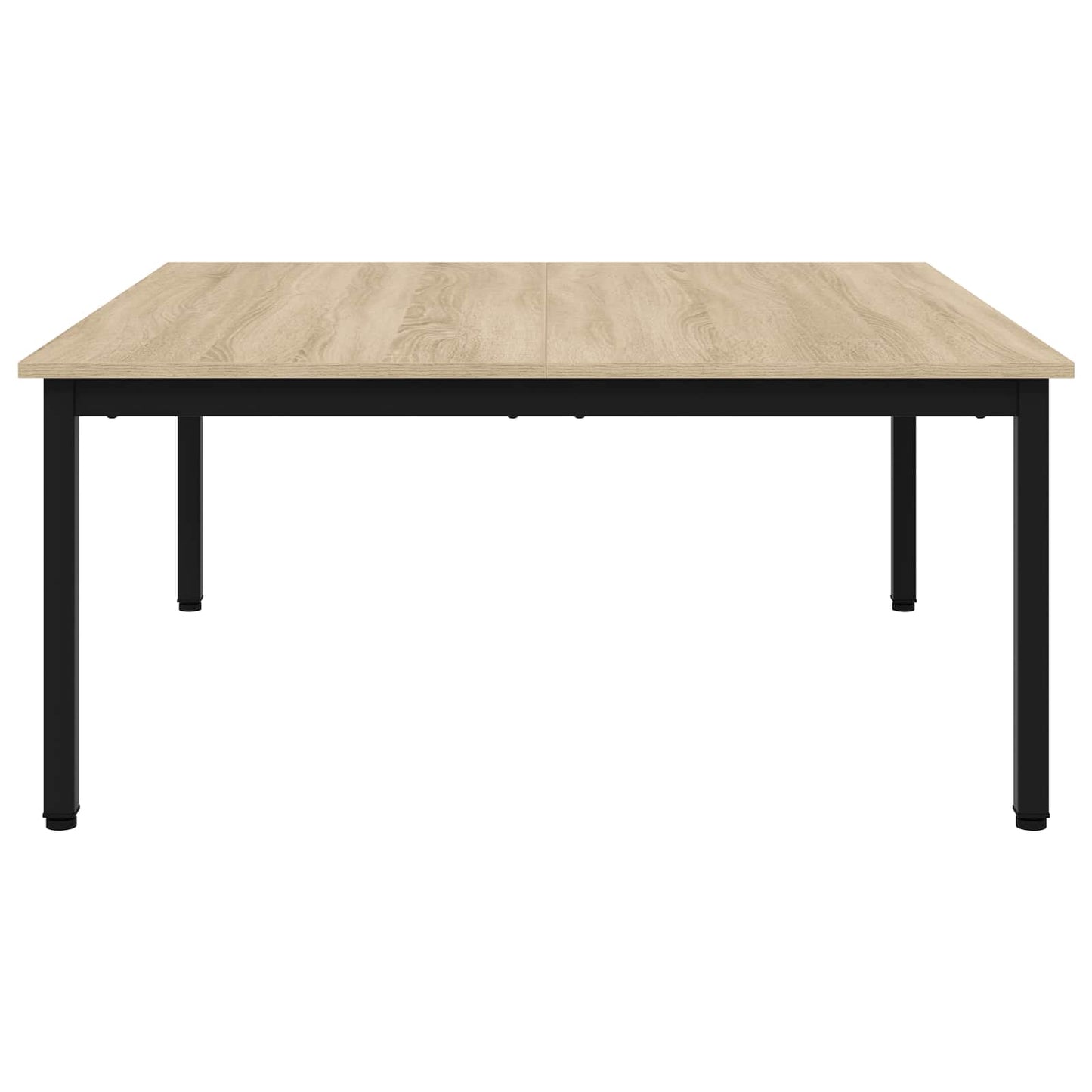 vidaXL Coffee Table Sonoma 100 x 100 x 45 cm Engineered Wood