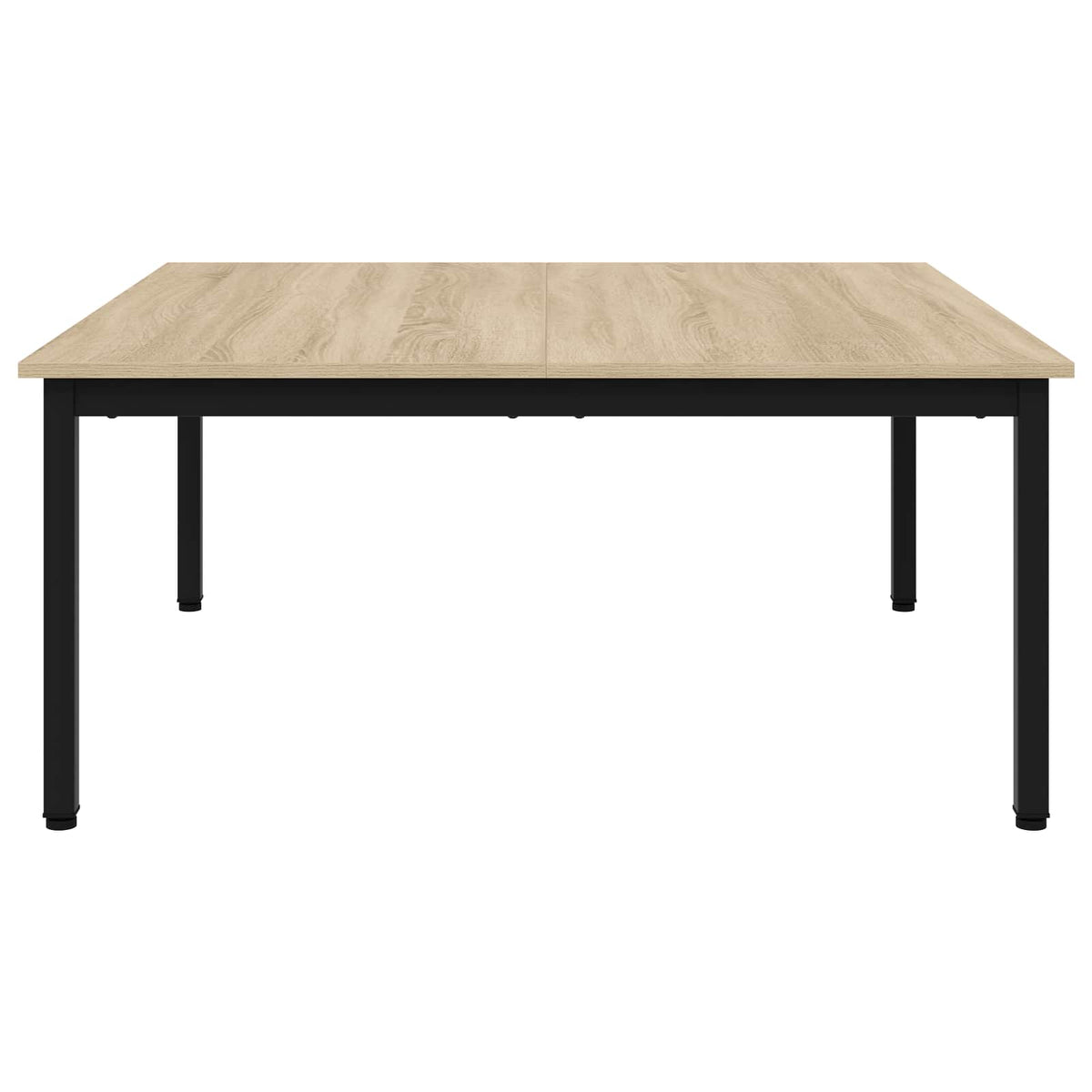 vidaXL Coffee Table Sonoma Oak 100 x 100 x 45 cm Engineered Wood