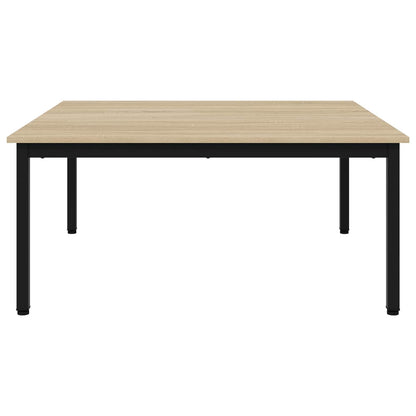 vidaXL Coffee Table Sonoma 100 x 100 x 45 cm Engineered Wood