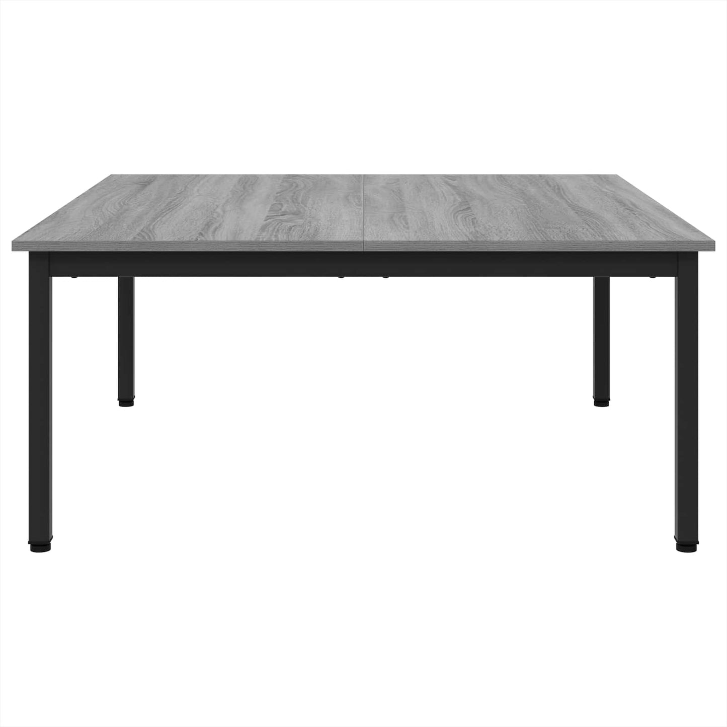 vidaXL Coffee Table Grey Sonoma 100 x 100 x 45 cm Engineered Wood