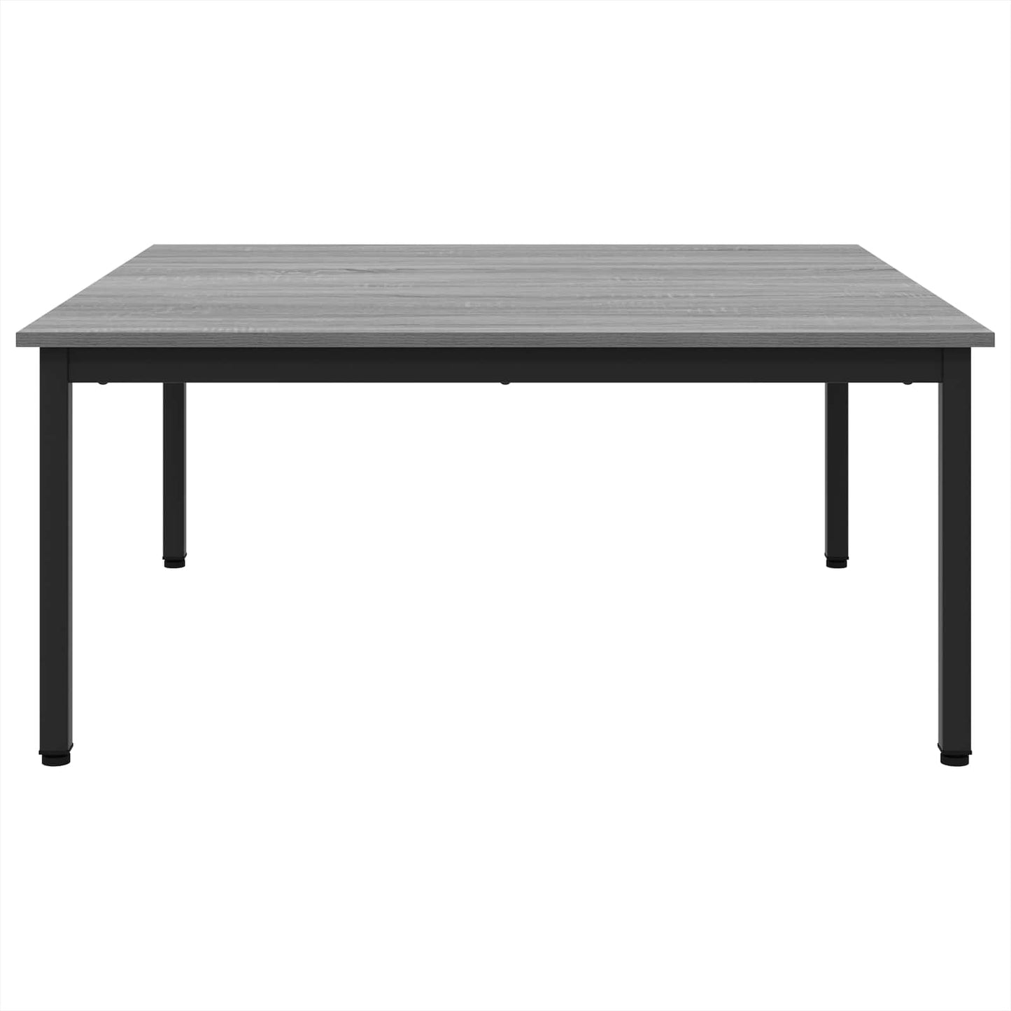 vidaXL Coffee Table Grey Sonoma 100 x 100 x 45 cm Engineered Wood