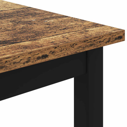 vidaXL Coffee Table Old Wood 100 x 100 x 45 cm Engineered Wood