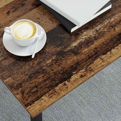 vidaXL Coffee Table Old Wood 100 x 100 x 45 cm Engineered Wood