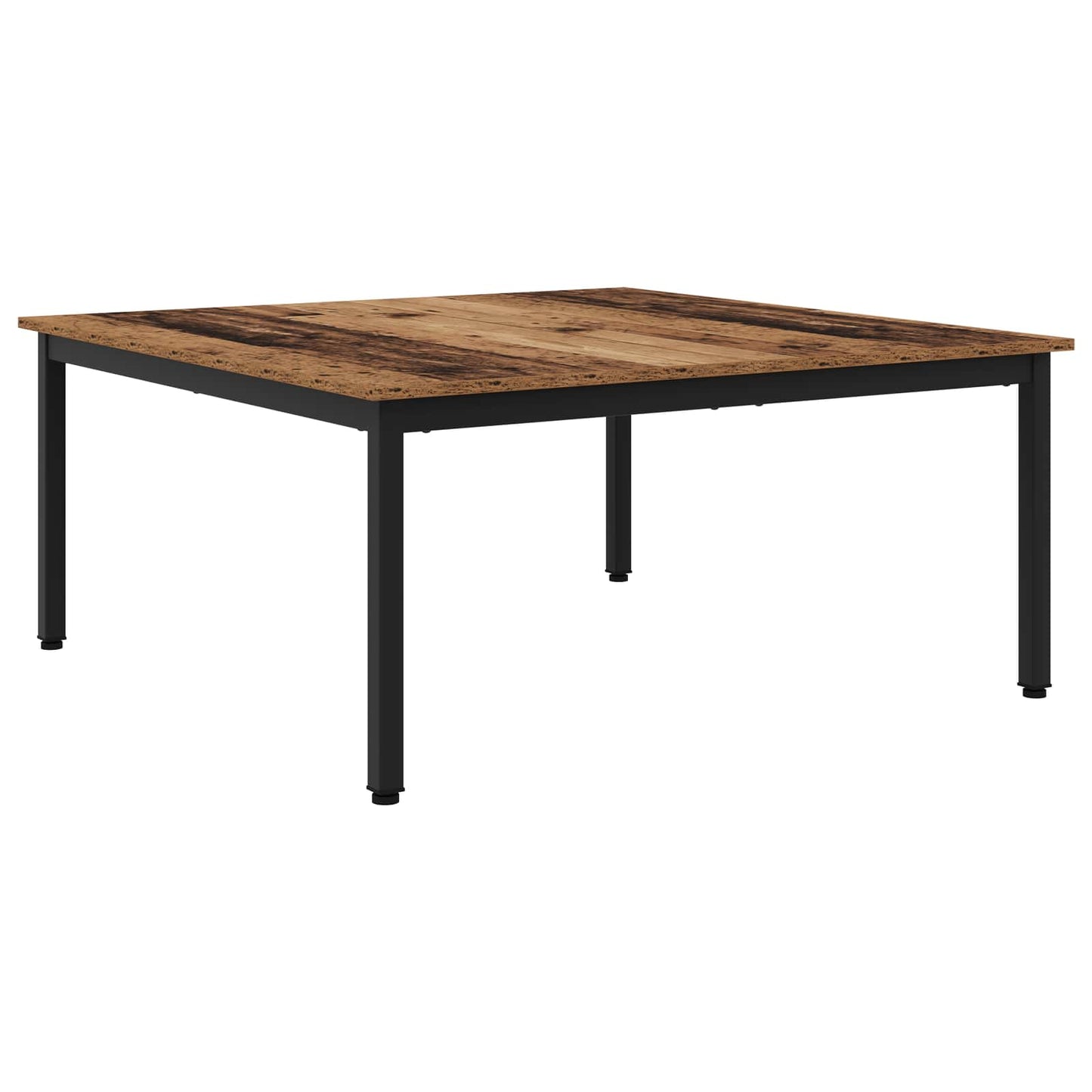 vidaXL Coffee Table Old Wood 100 x 100 x 45 cm Engineered Wood
