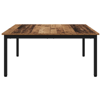 vidaXL Coffee Table Old Wood 100 x 100 x 45 cm Engineered Wood