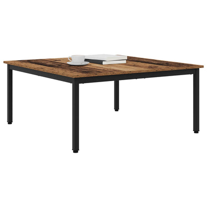 vidaXL Coffee Table Old Wood 100 x 100 x 45 cm Engineered Wood