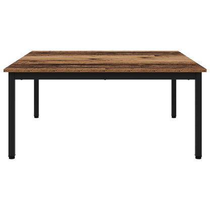 vidaXL Coffee Table Old Wood 100 x 100 x 45 cm Engineered Wood