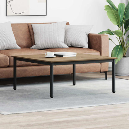vidaXL Coffee Table Artisian Oak 100 x 100 x 45 cm Engineered Wood