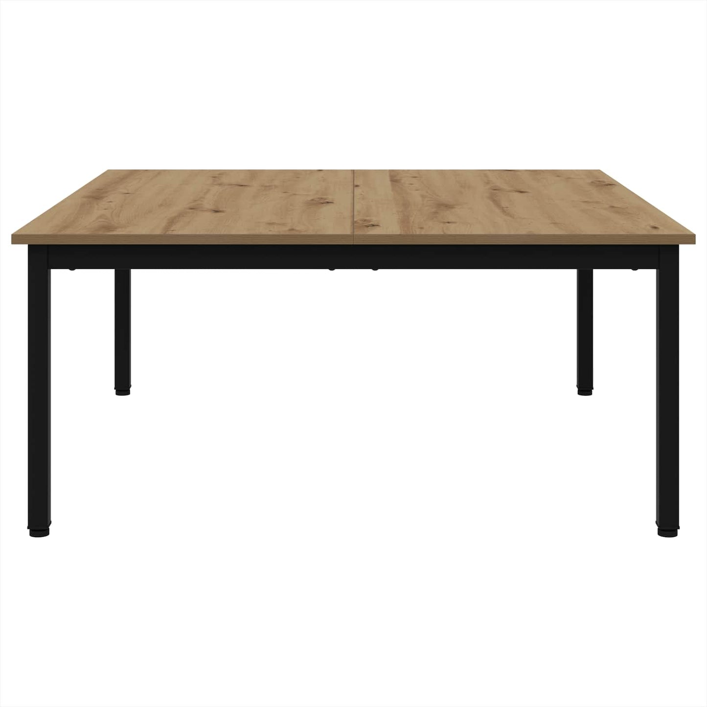 vidaXL Coffee Table Artisian Oak 100 x 100 x 45 cm Engineered Wood
