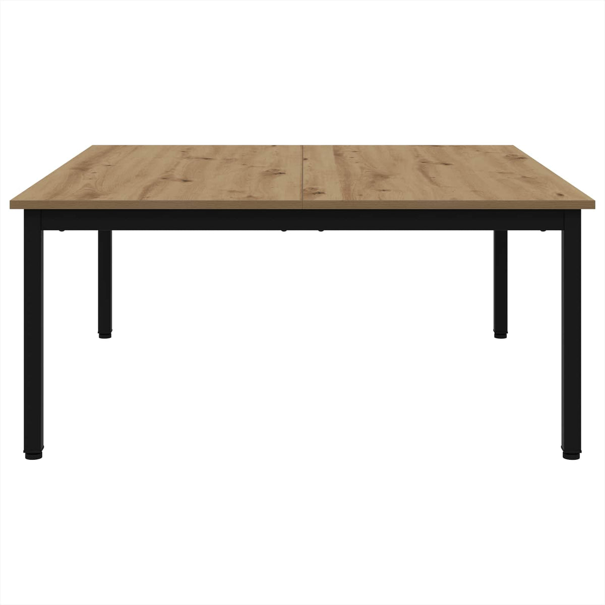 vidaXL Coffee Table Artisan Oak 100 x 100 x 45 cm Engineered Wood