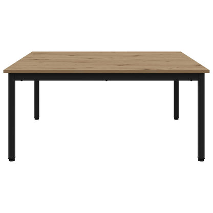 vidaXL Coffee Table Artisian Oak 100 x 100 x 45 cm Engineered Wood