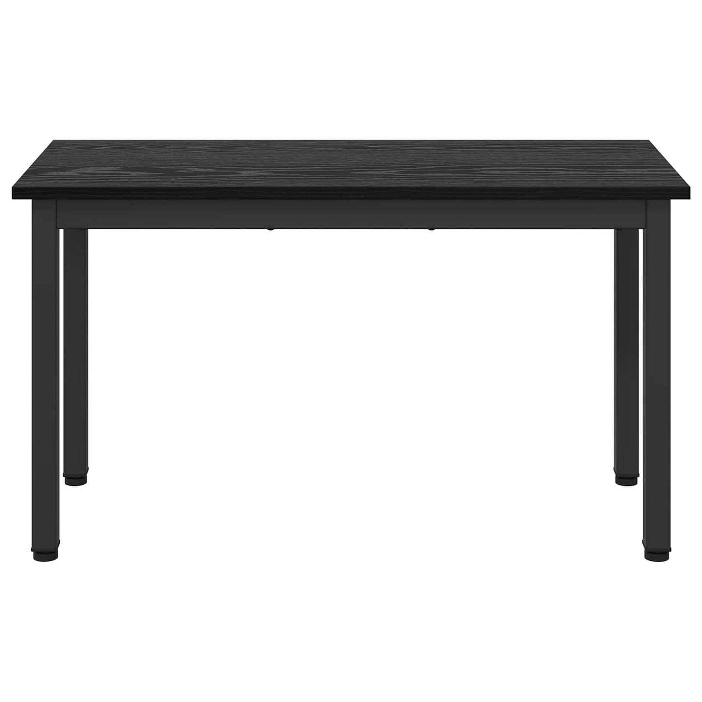 vidaXL Bench Black Oak 80 x 35 x 45 cm Engineered Wood