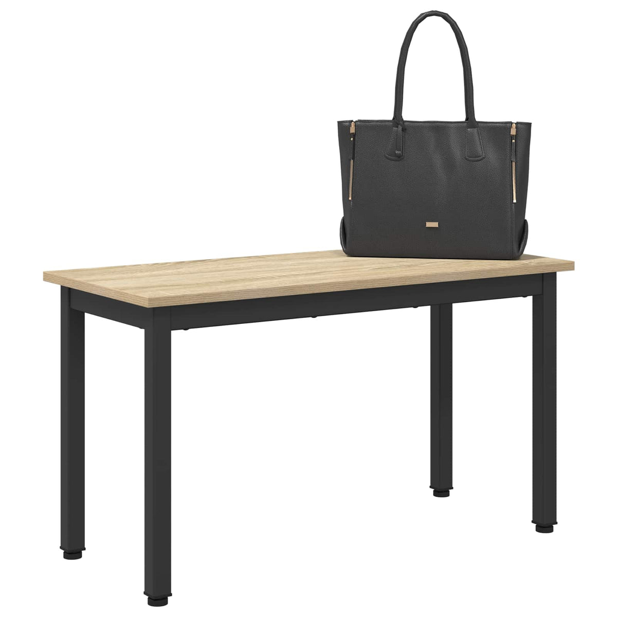 vidaXL Bench Sonoma Oak 80 x 35 x 45 cm Engineered Wood