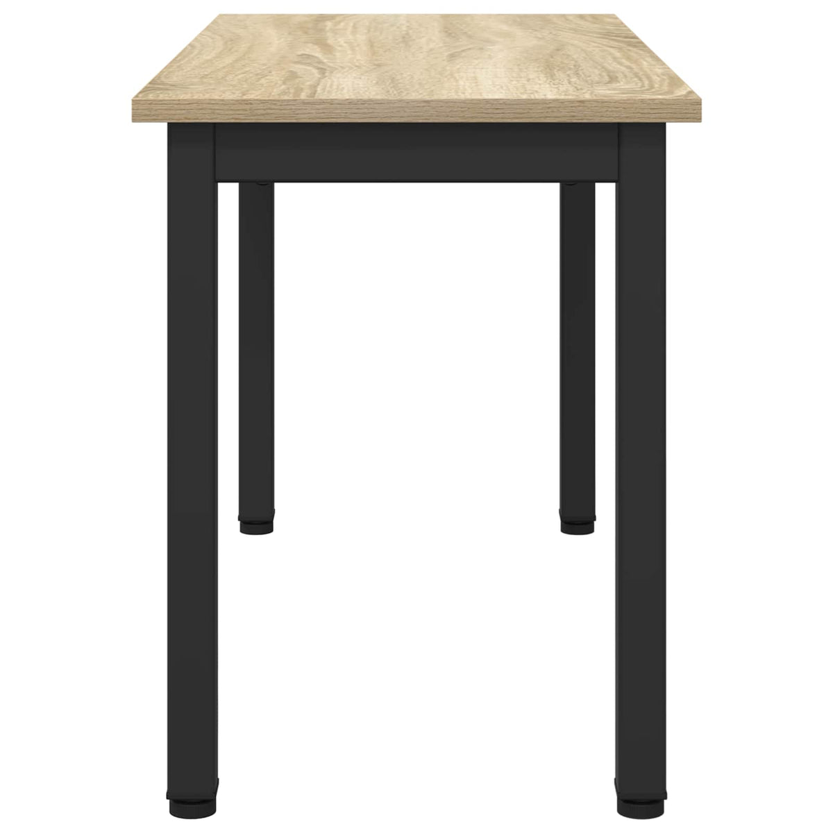vidaXL Bench Sonoma Oak 80 x 35 x 45 cm Engineered Wood