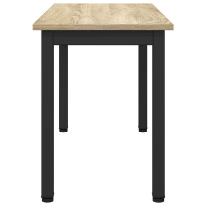 vidaXL Bench Sonoma Oak 80 x 35 x 45 cm Engineered Wood