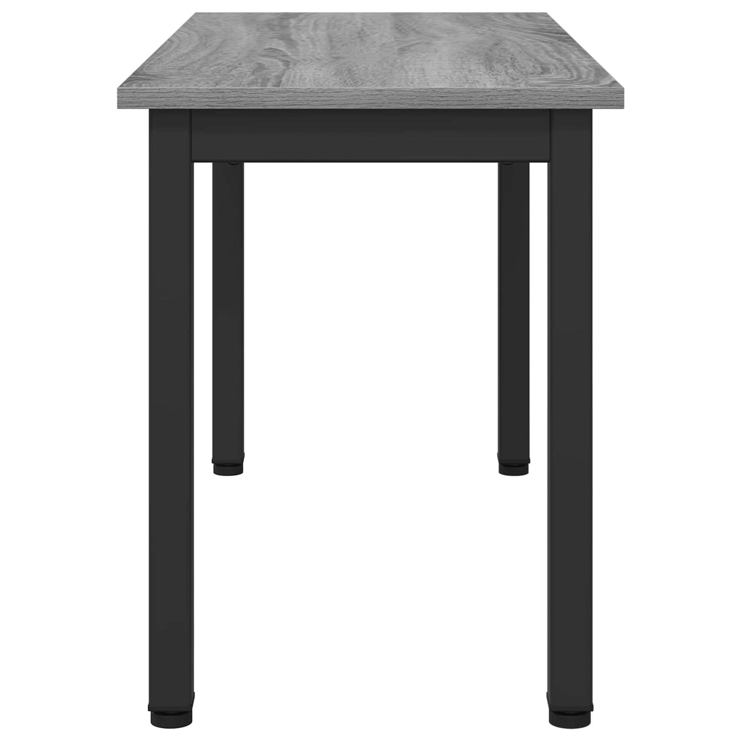vidaXL Bench Grey Sonoma 80 x 35 x 45 cm Engineered Wood