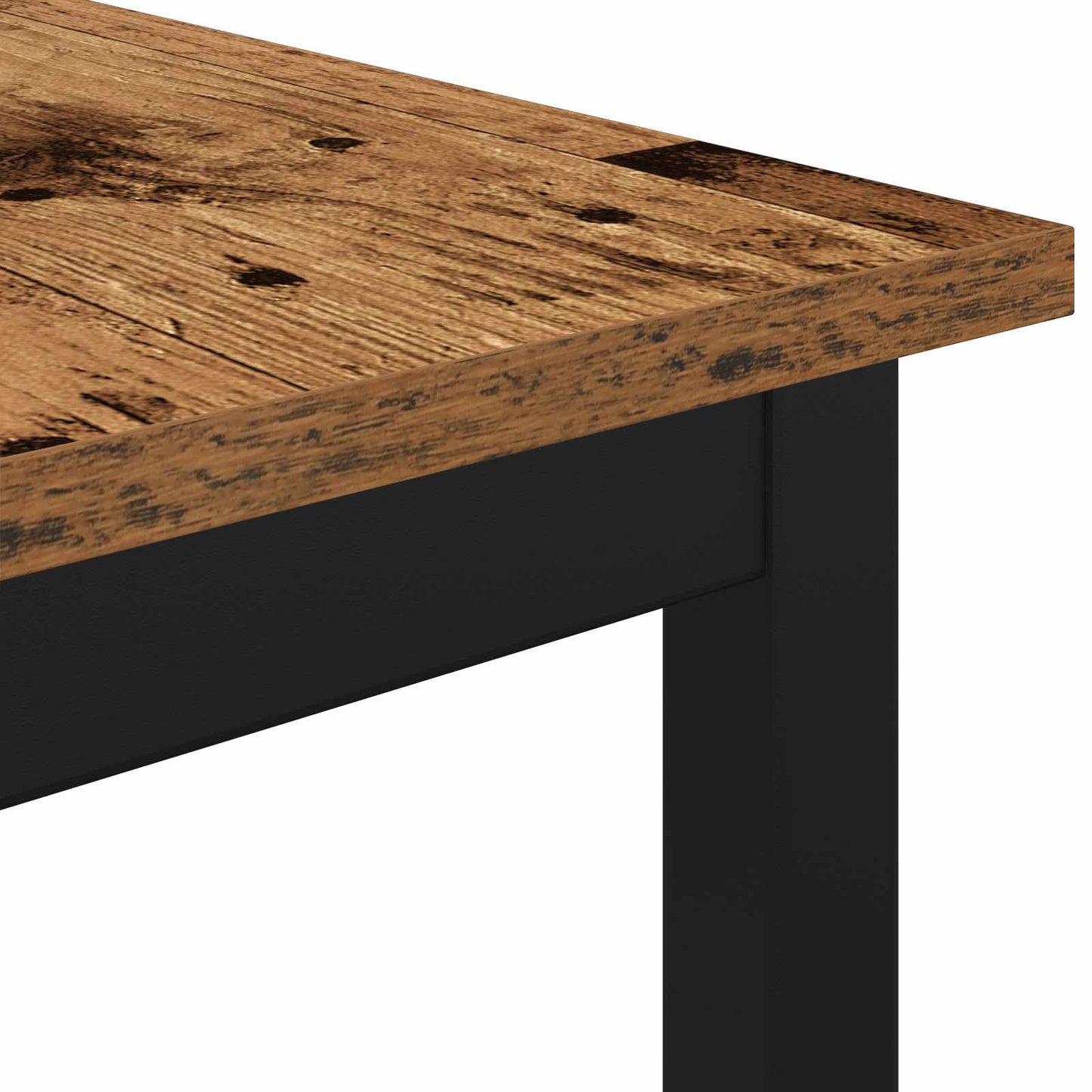 vidaXL Bench Old Wood 80 x 35 x 45 cm Engineered Wood