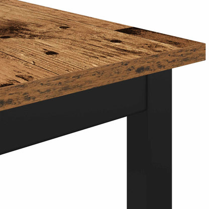 vidaXL Bench Old Wood 80 x 35 x 45 cm Engineered Wood