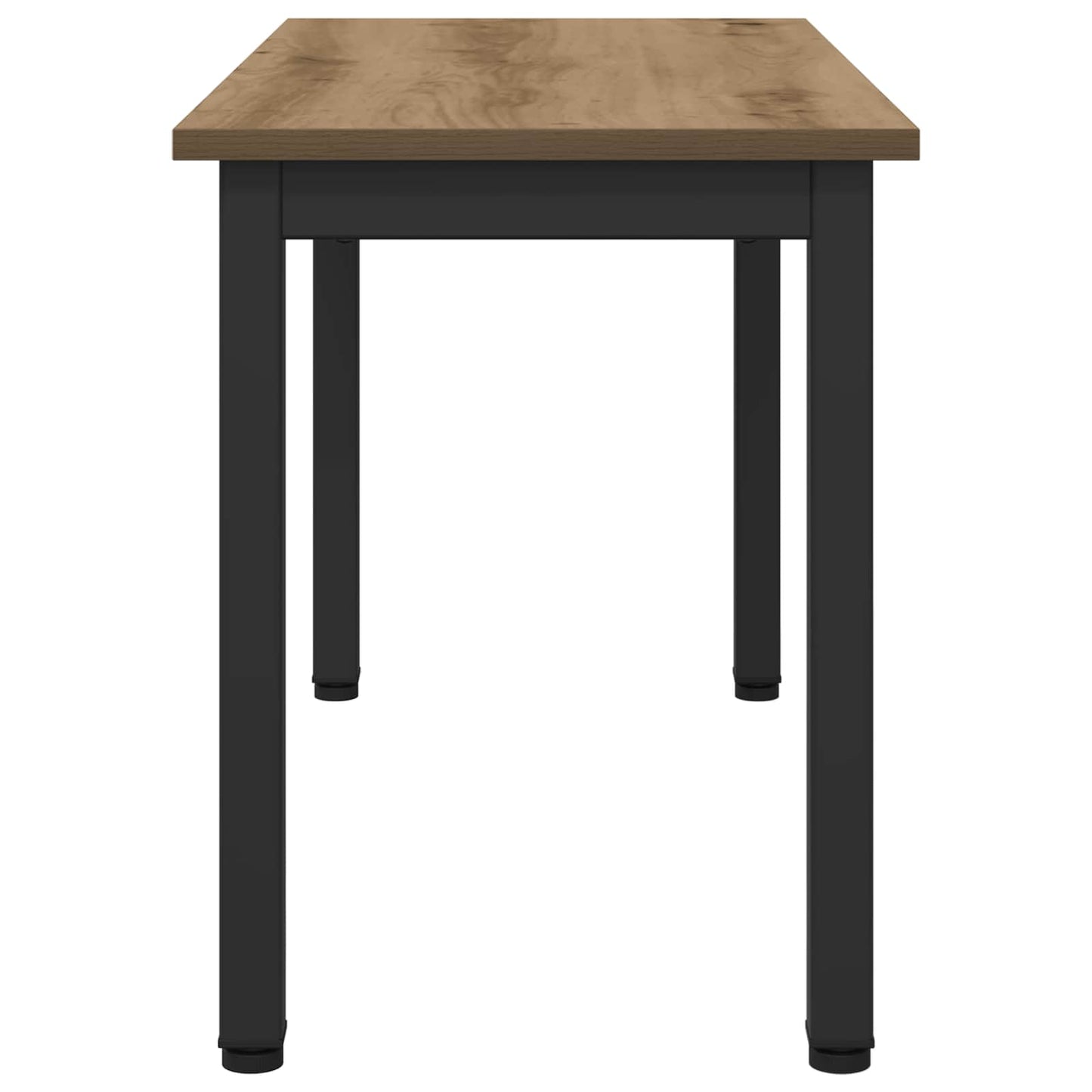 vidaXL Bench Artisian Oak 80 x 35 x 45 cm Engineered Wood