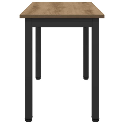 vidaXL Bench Artisian Oak 80 x 35 x 45 cm Engineered Wood