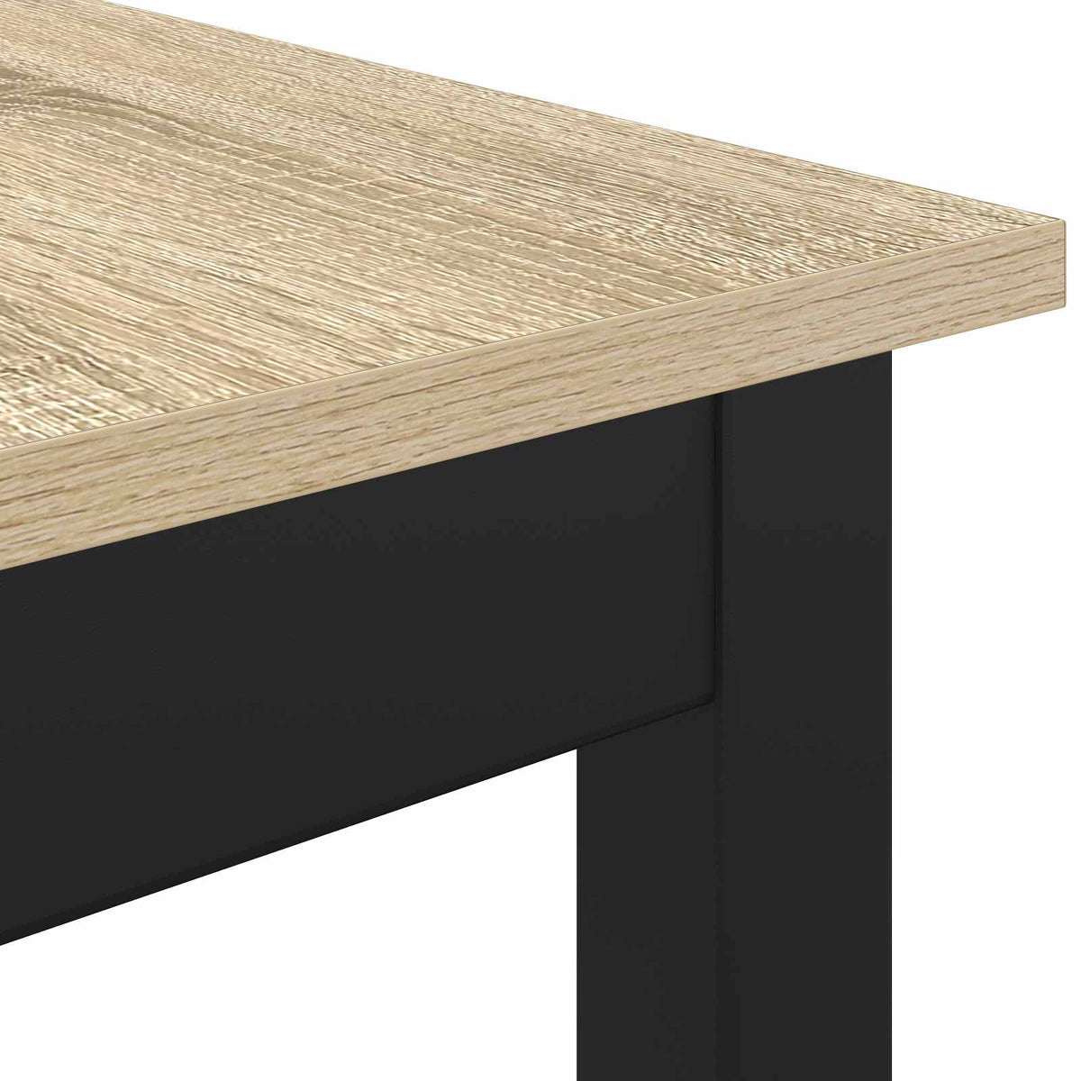 vidaXL Bench Sonoma Oak 110 x 35 x 45 cm Engineered Wood