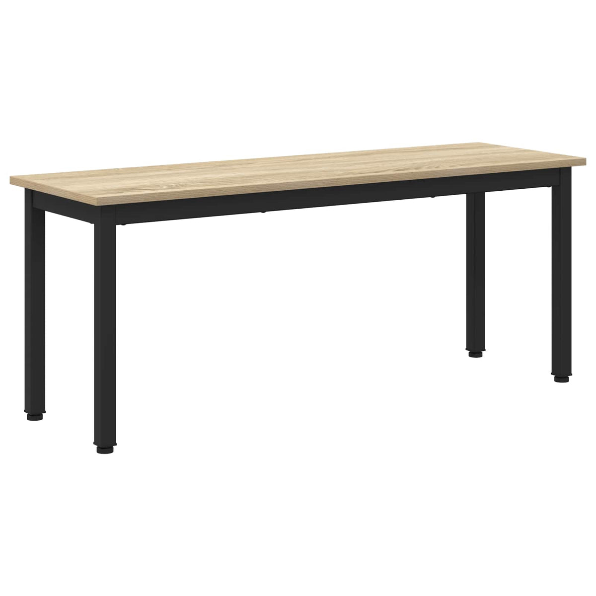 vidaXL Bench Sonoma Oak 110 x 35 x 45 cm Engineered Wood