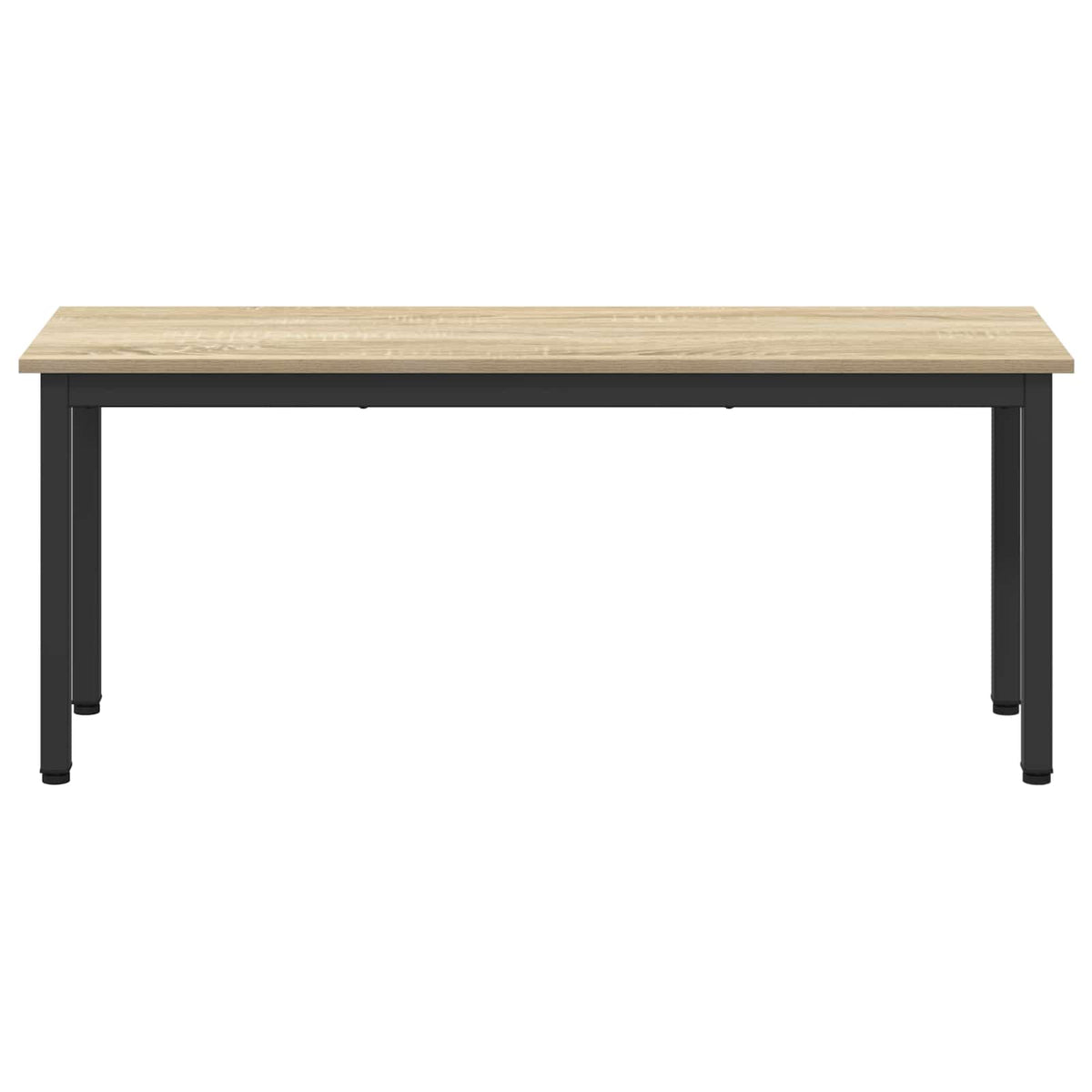 vidaXL Bench Sonoma Oak 110 x 35 x 45 cm Engineered Wood